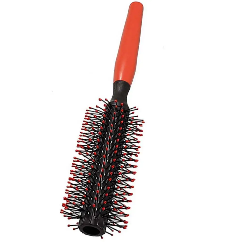 Hair Styling Hair Brush Cylinder Curly Rolling Comb Thermal Aluminum Tube Round Barrel Hair Comb Curly Tool Styling Tools