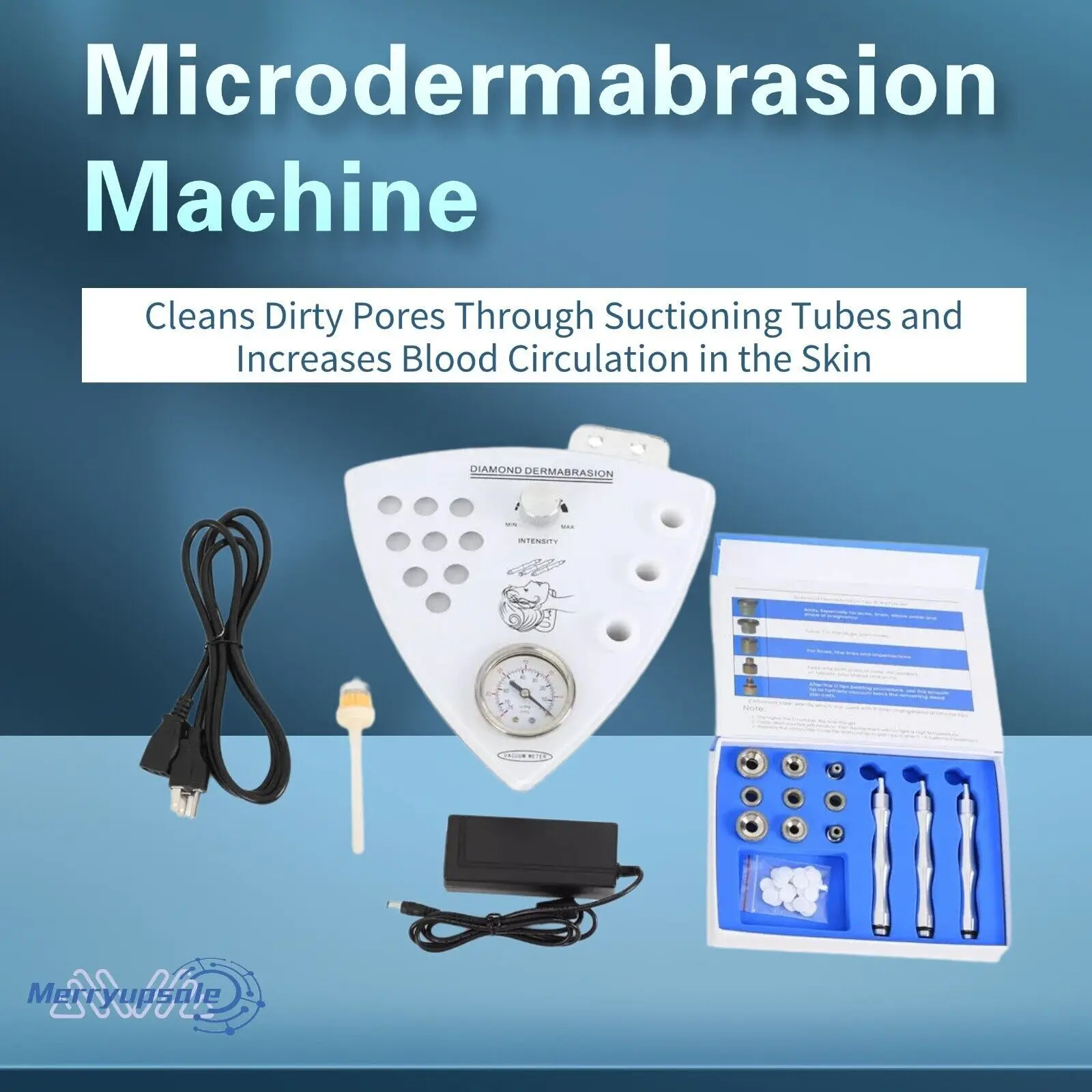 3-in-1 CNCEST Diamond Microdermabrasion Peeling Skin Care Beauty Machine for Dermabrasion and Exfoliation