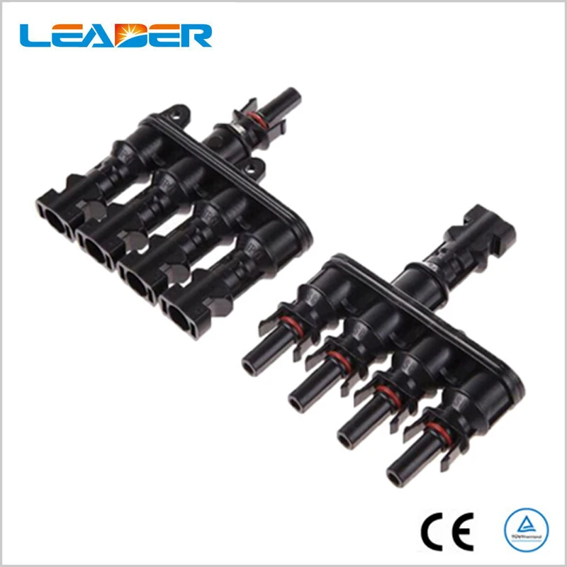 

Solar Solar Panel T Branch 4 In 1 Connector TUV Solar Connector Male /Female Solar Cable Connector FS0144