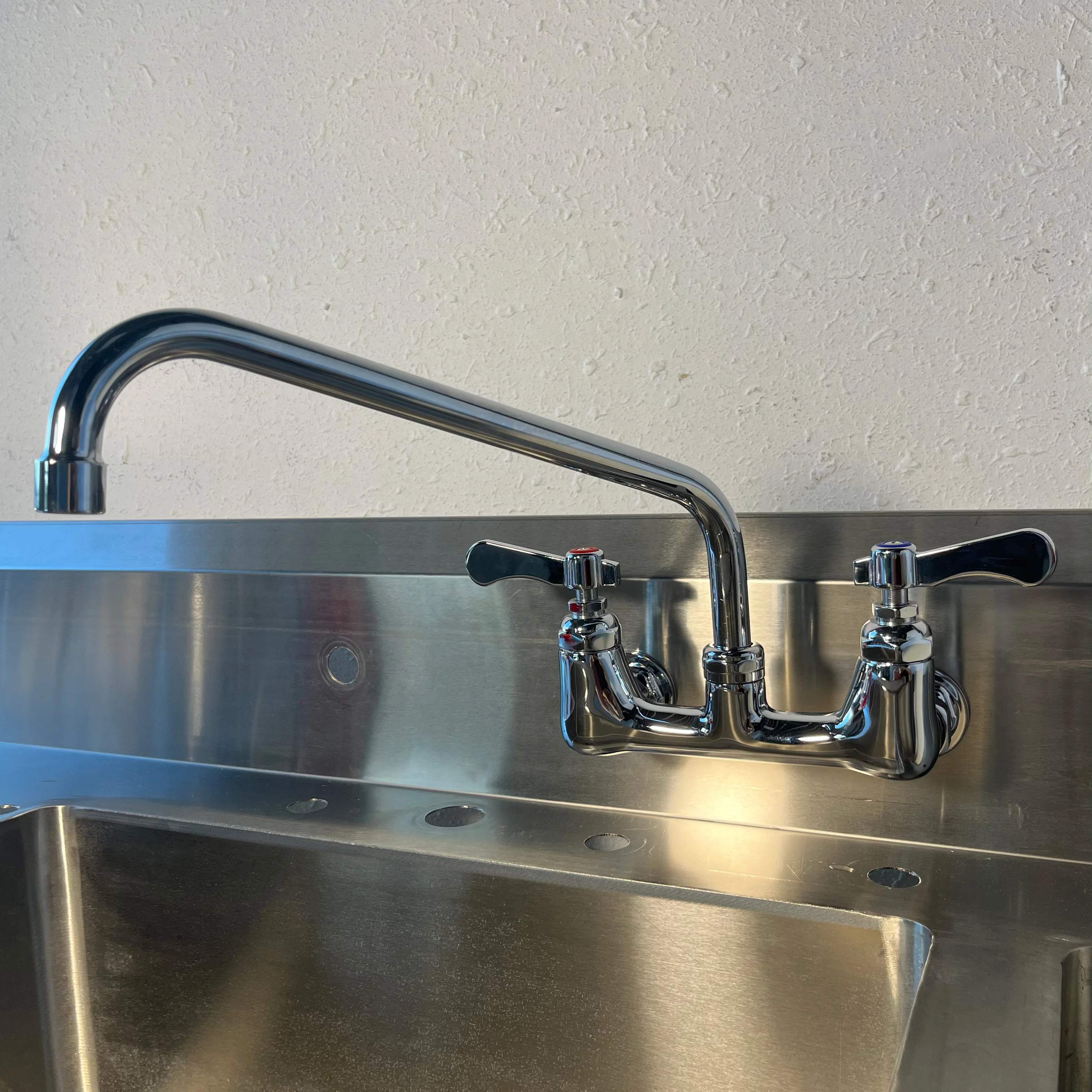 Commercial Kitchen Taps - Commercial Kitchen Dual Hand 304 Stainless