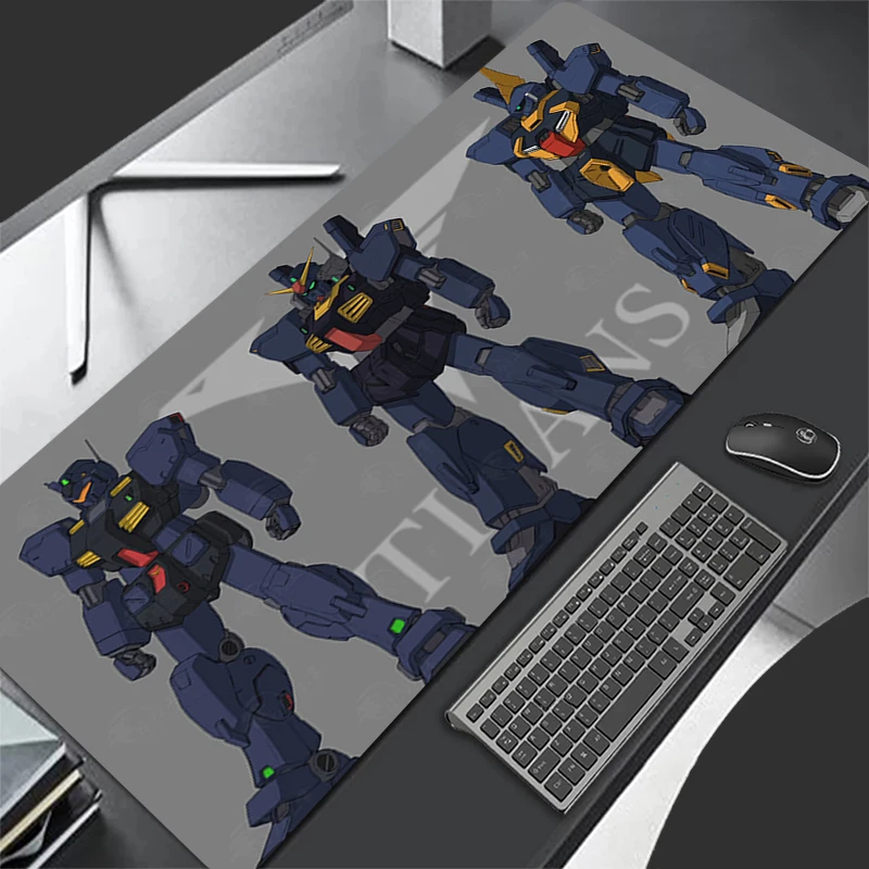 Mouse Pad Mechanical Warrior G-gundam M-mk II Gamer Notebook Games Mouse Pad Keyboard Pad XXL Mousepad Mouse Mat Gaming Desk Mat
