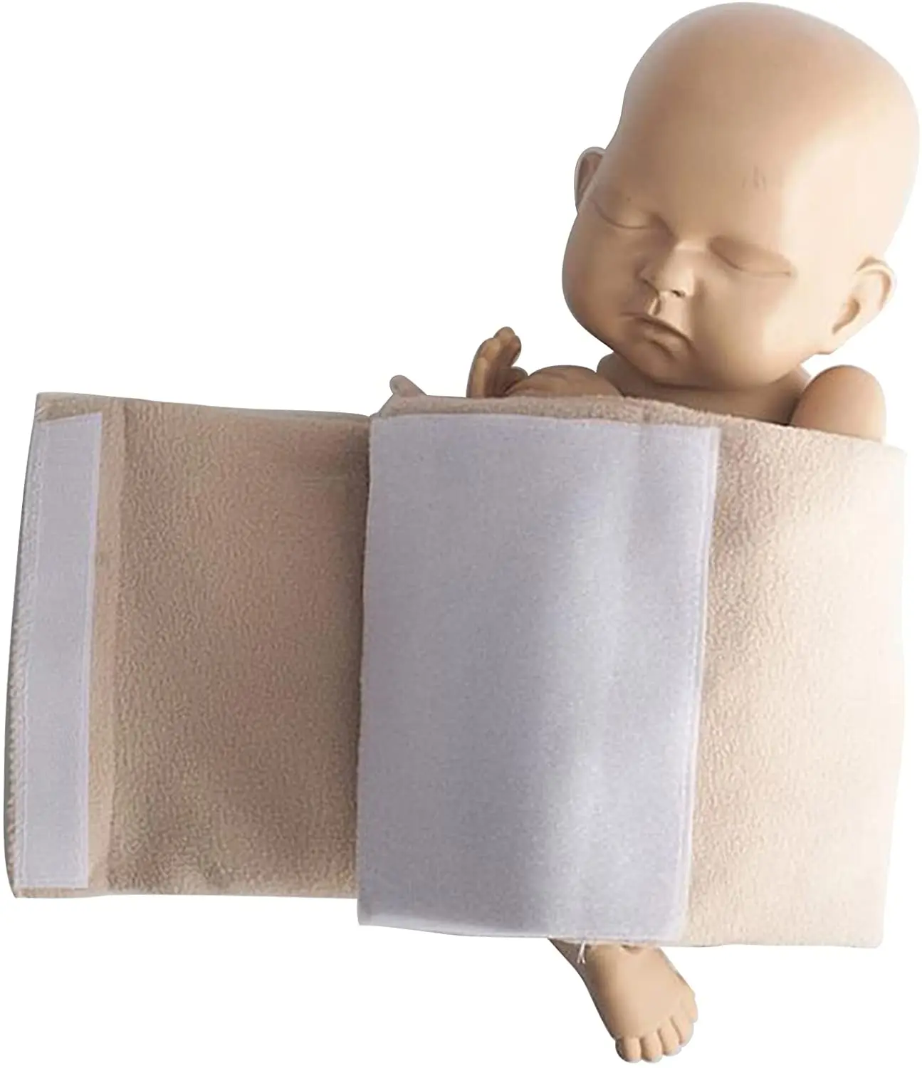 

Newborn Baby Photography Props Posing Wraps Assistant Professional Posture Wrap for Studio Photo Props Accessories Beige