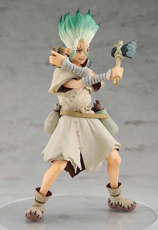 

Фигурка BANDAI Dr.STONE Ishigami Senkuu POP UP PARADE Senku Ishigami (Dr.STONE) (перевыпуск), совершенно новая, подлинная