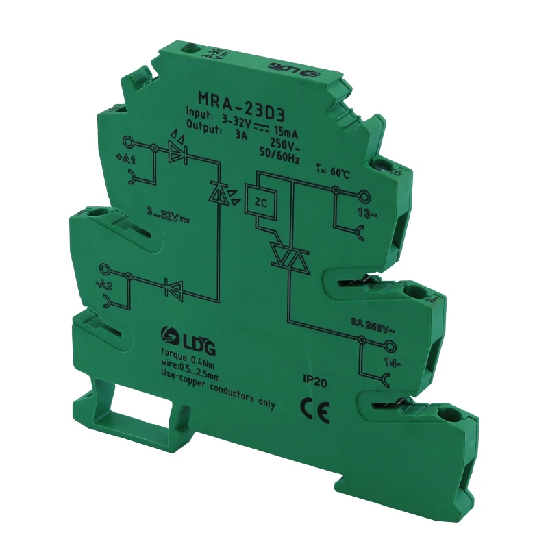 

MRA-23D3 3-32V PLC relay output amplifier board relay module ultra-thin relay module