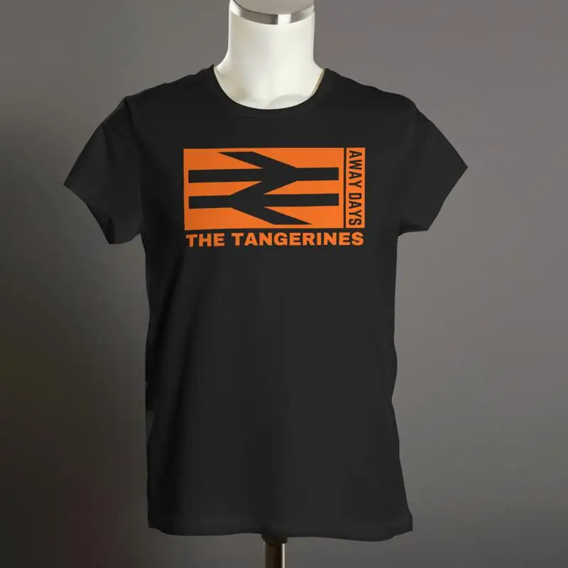 تي شيرت Dundee Utd The TANGERINES Away Days | للجنسين عضوي #1