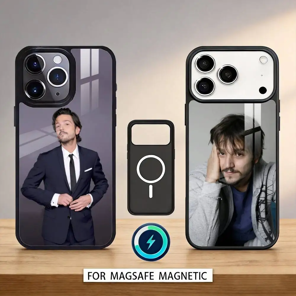 

D-Diego L-Luna Phone Case For iPhone17,16,15,14,13,12,Pro,Max,Magnetic For Magsafe Wireless Charging
