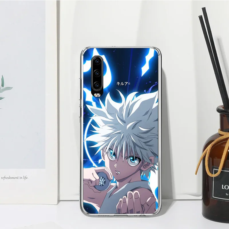 Hunter HXH  Killua Phone Case For Huawei P30 P40 P20 P10 Lite Mate 20 10 Pro Y5 Y6 Y7 Y9S P Smart Z Fundas Back Cover