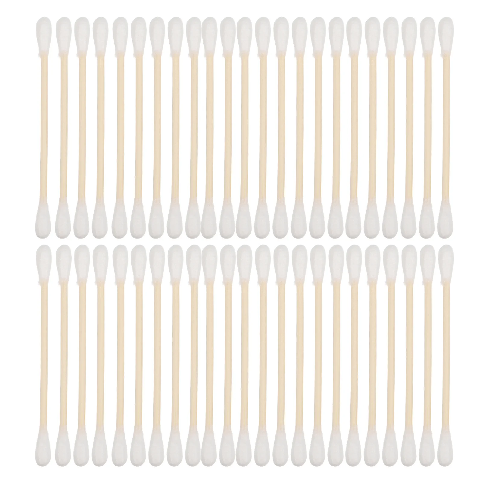 100Pcs Cotton Mulitfunctional Bamboo Swabs Dual Ended Makeup Remover Ear Cleaning Care Electronics Precision
