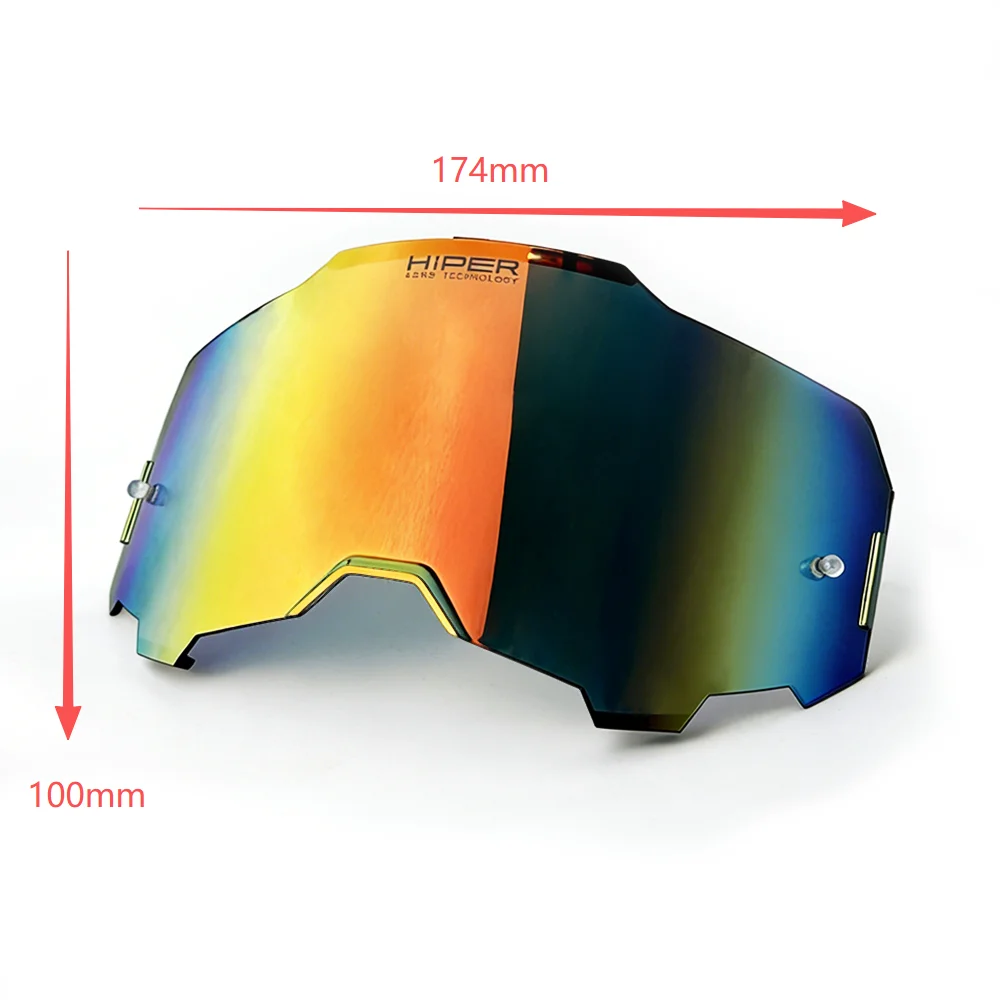 Objektiv für 100 Männer Frauen Motocross Brille Helm MX Moto Dirt Bike ATV Ski Outdoor Sport Glas Roller Brille Maske Radfahren – Detail 2