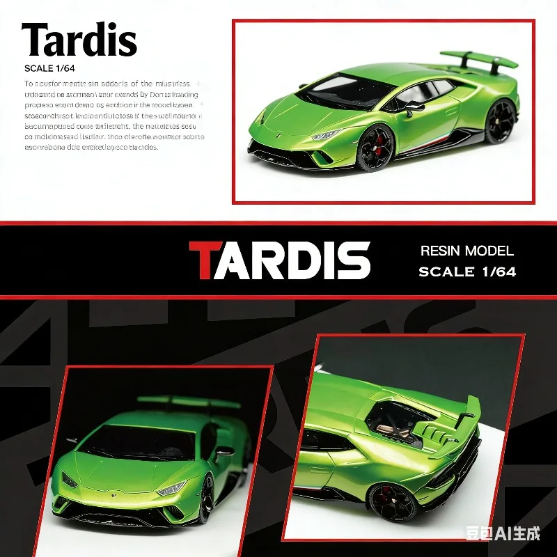 

Модель Tardis в масштабе 1:64: Ярко-зеленая высокопроизводительная спортивная машина (реплика)