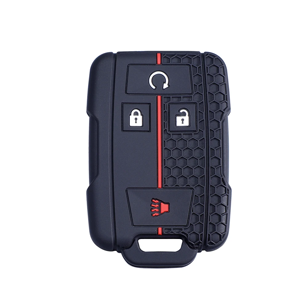 Silikonhülle Schutzhülle für Chevrolet Chevy Suburban Tahoe GMC Yukon Keyless Entry Remote 6 Tasten – Detail 19