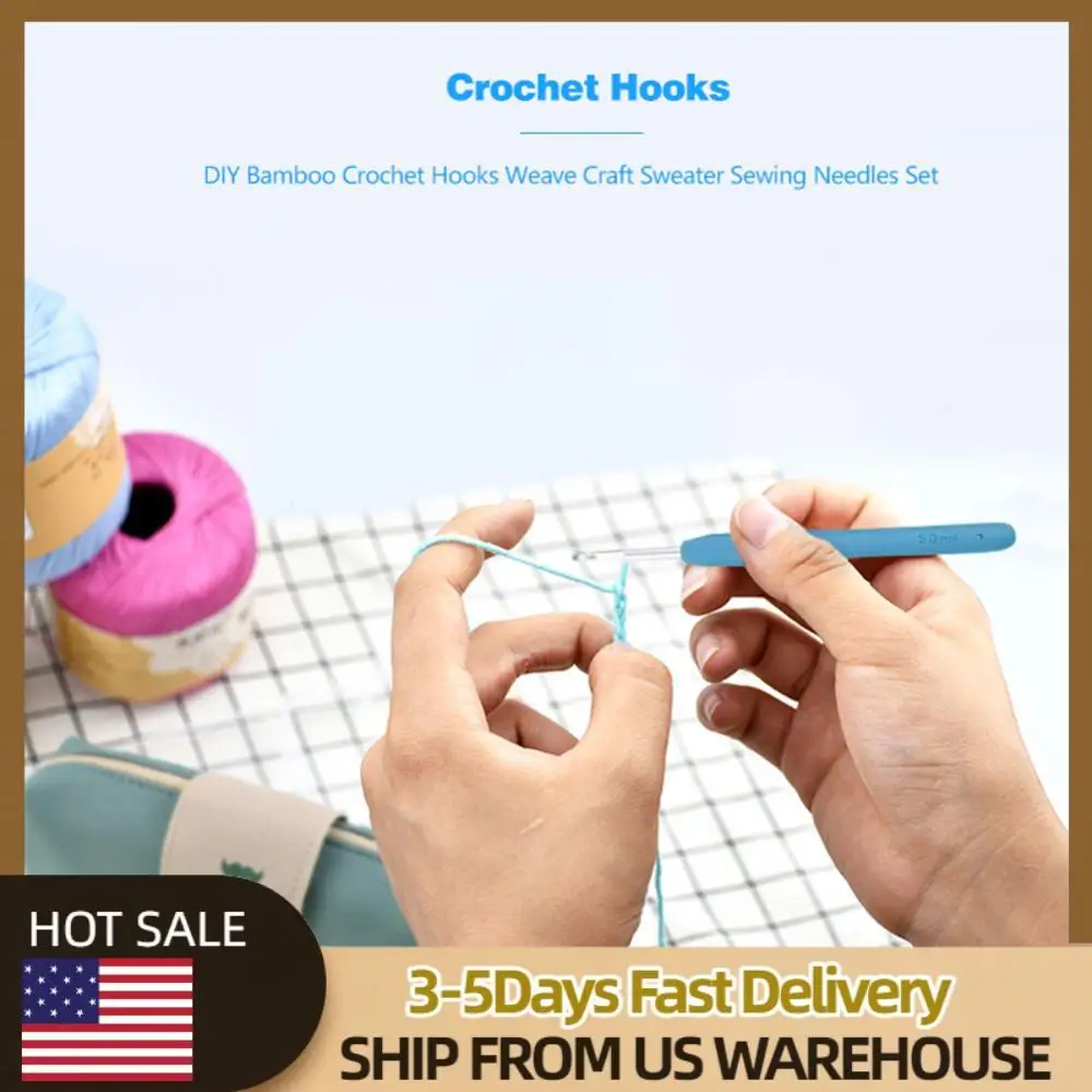 

Набор крючков для хранения рукоделия своими руками с мягкой эргономичной ручкой TPR