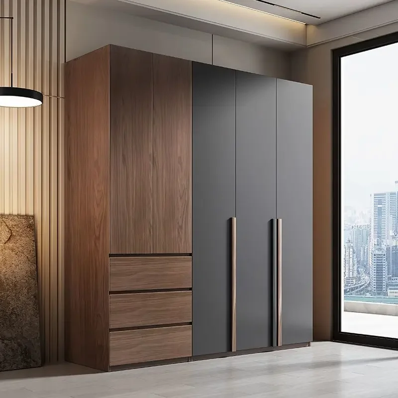 Wardrobe Home Bedroom Furniture Modern Assembled Multi-layer Cabinet