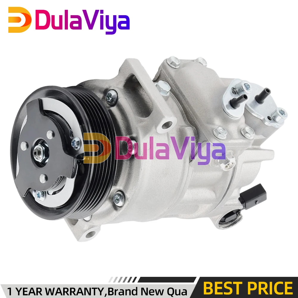 

1K0820803G Компрессор переменного тока PXE16 для Audi A3 VW Jetta CC GTI Passat 1.8L 2.0L 2004-2017 2018 1K0820859F 1K0820803N 1K0820803Q