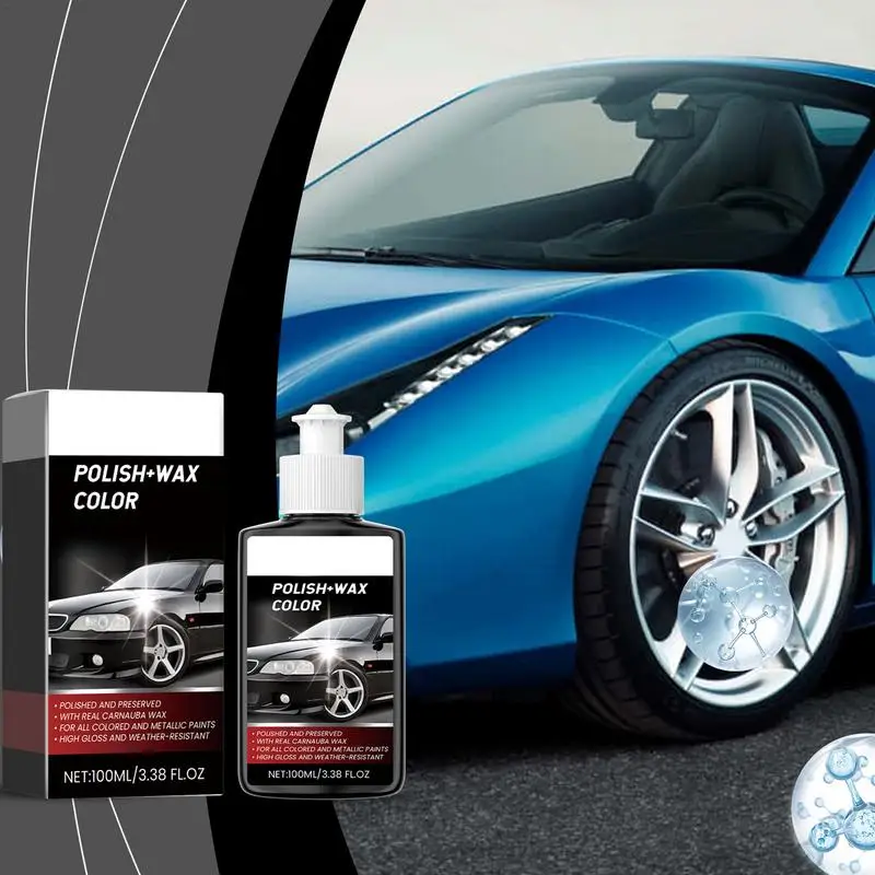 

Polish And Wax For Car Paint 100ml Car Polishes & Waxes Vehicle Detailing & Restoration Ensures Automotive Care