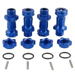 Wheel Hex Hub M17 17mm M23 23mm/30mm  Extension Adapter 12mm Cap Anti-Dust x 4 Longer Combiner Coupler For 1/8 RC Car HSP