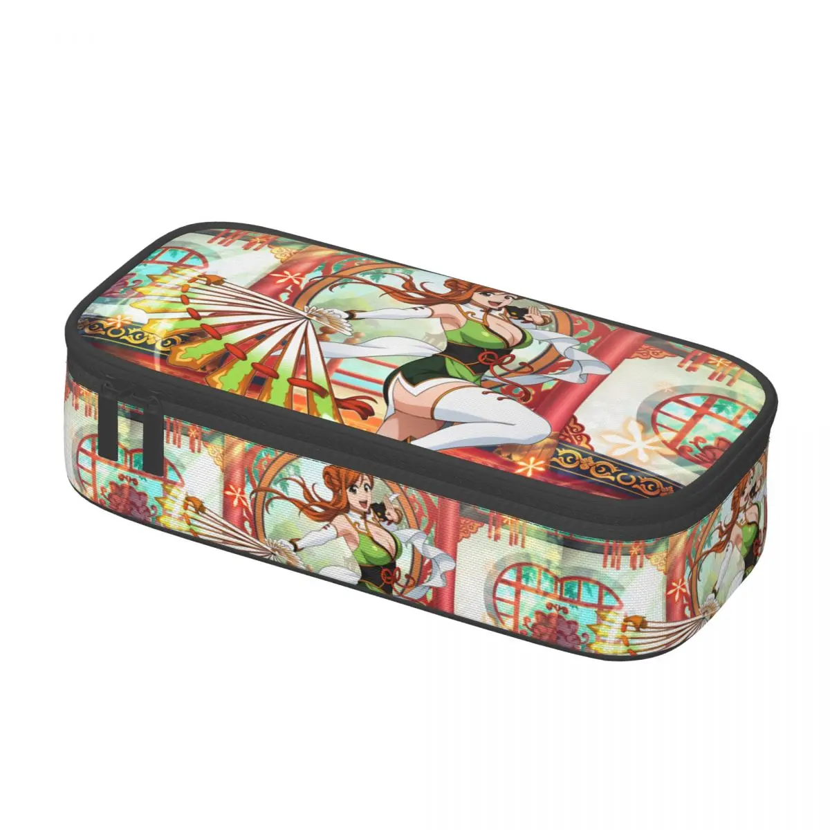 Cute Orihime Inoue Bleach Pencil Case for Boys Girls Orient Society Large Capacity Pen Bag Box Stationery view 2