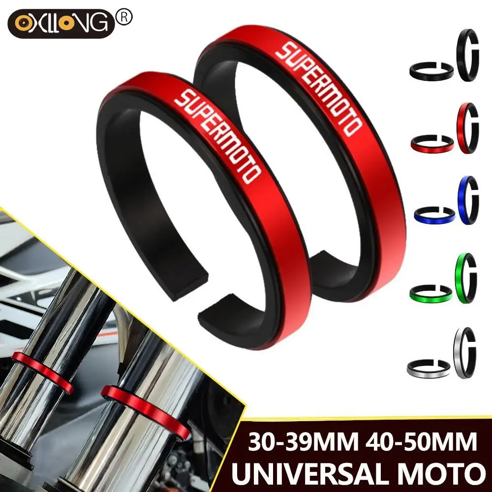 

For 950SMR 950 SM LC8 SUPERMOTO R 2005-2009 Motor Front Suspensions Shock Absorber Auxiliary Adjustment Ring 30-39MM 40-50MM