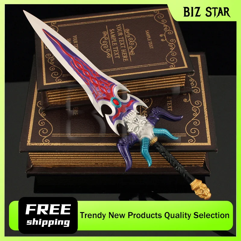 30 سنتيمتر/11.81in لعبة الزنزانة الأجهزة الطرفية السيف السحري Apophis نماذج الأسلحة المعدنية الكبيرة تأثيري الدعائم سطح المكتب الحلي الحرف الهدايا #1