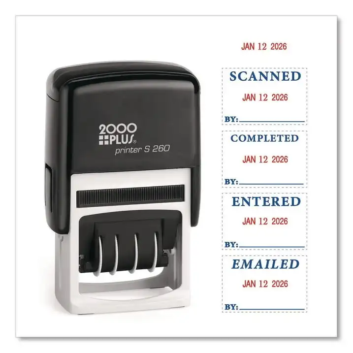 COSCO, COS 032962 , Tinta de recarga de almofada de carimbo auto-tinta, 1 cada