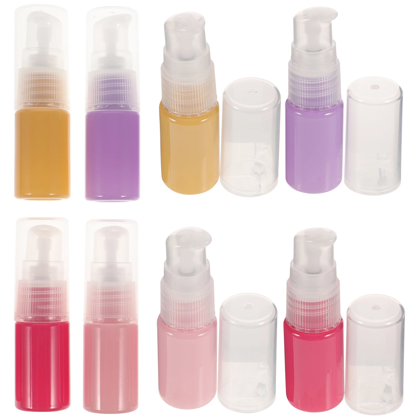 

12 Pcs Filling Lotion Bottle Trial Package Travel Fragrance Sample Bottles for Toiletries