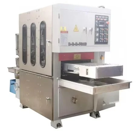 400mm Wide Belt Sanding Machine for Stainless Steel Aluminum Carbon Steel Deburring and Finishing