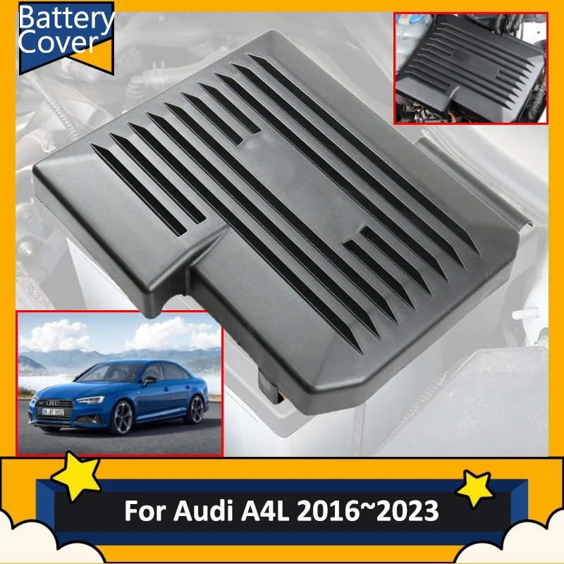 

Battery Cover For Audi A4L B9 8W 2016 2017 2018 2019 2020 2021 2022 2023 Accessories Car Protective Flame Retardant Engine Parts