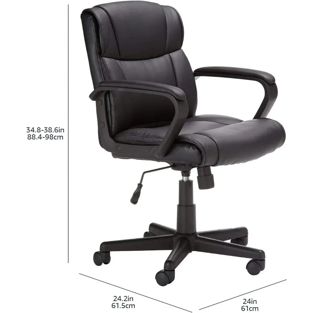 Computer Armchair Adjustable Height/Tilt Game Chair Special 360-Degree Swivel Gaming Office Chair 24 X 24.2 X 34.8 Inches image 5