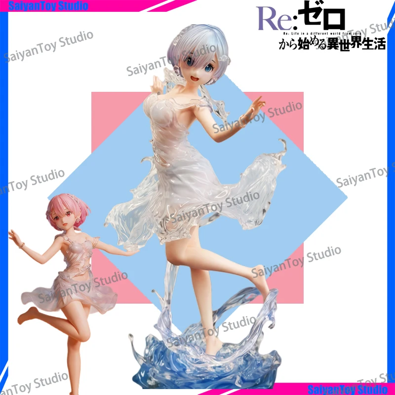 Re:Zero - Empezando de Cero en un Mundo Diferente, Figura de Anime Japonés Rem en Versión Premium, Figura de Acción de PVC, Modelo de Juguete