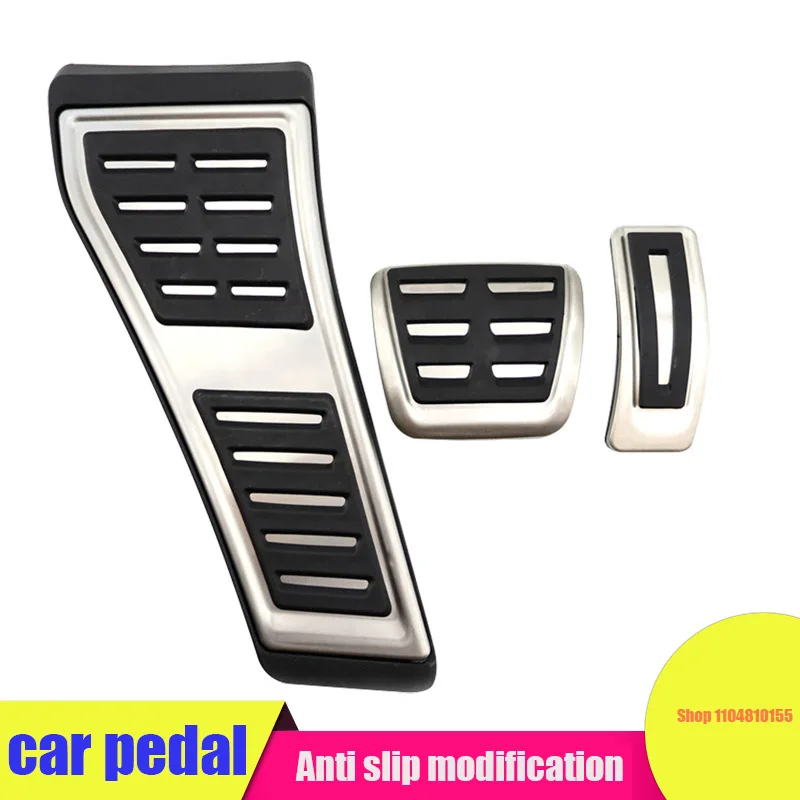 Car pedal suitable for Audi Q5 right-hand drive modification, accelerator, brake, rest area, anti-skid pedal
