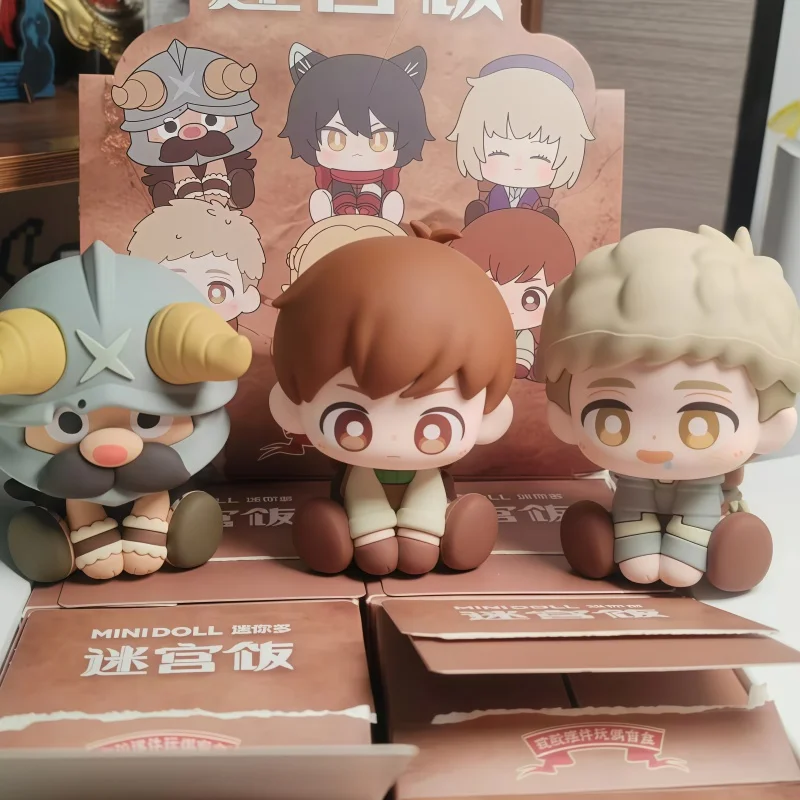 Neue Original Mini-Puppe Delicious In Dungeon Mini-Sitzfiguren-Serie Blind Box Niedliche Mini-Zubehörfigur Mystery Box Dekoration Geschenk