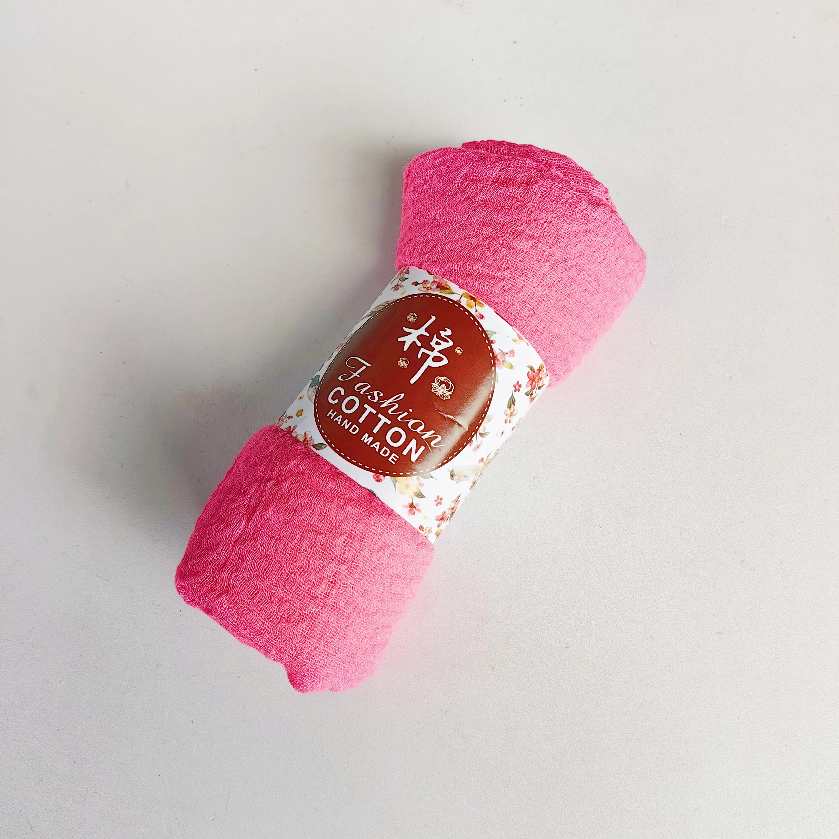 צעיף ניאון מבריק ורוד