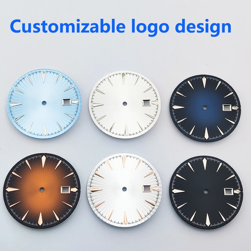 35mm Cocktail Dial NH35 Watch Dial Customised Logo Watch Face Suitable for NH35 Movement Watch Accessories