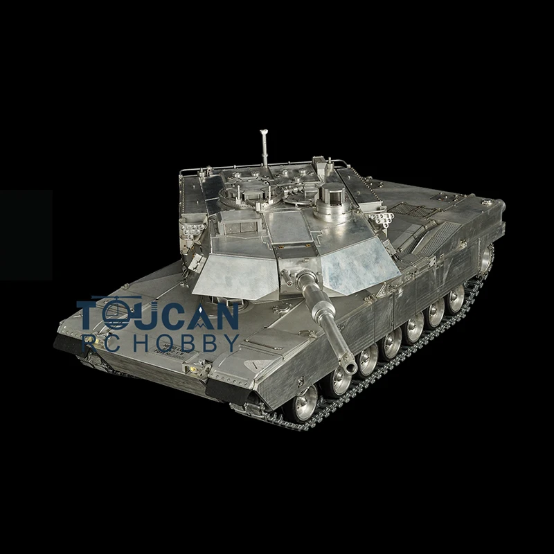 High Simulation Full Metal Heng Long 1/8 Scale Abrams M1A2 U.S.A RTR RC Tank Model 3918 TH16994-SMT2