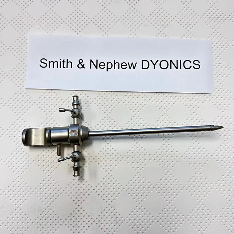 Euprun Portable Surgery 5.8mm 0/30 Degree Arthroscope Sheath Cannula With Dual Stopcocks