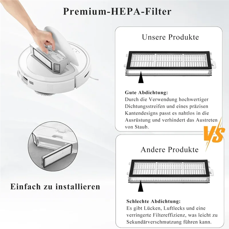 

Фильтр ABWM-HEPA для деталей пылесоса Roborock Qrevo S/Qrevo Curve/Qrevo Pro/Qrevo Plus/Qrevo Maxv/Qrevo Edge