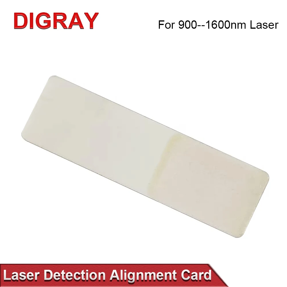 DIGRAY Fiber Laser Detection Alignment Card Infrared Dimmer Visualizer Calibrator Ceramic Plate For 900-1600nm Laser