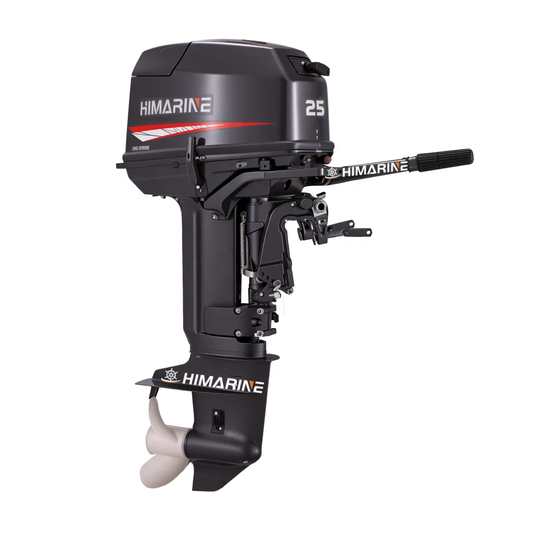 HIMARINE 25HP 2-Stroke Short Shaft Outboard Motor, Factory Price for Inflatable & Fishing Boats