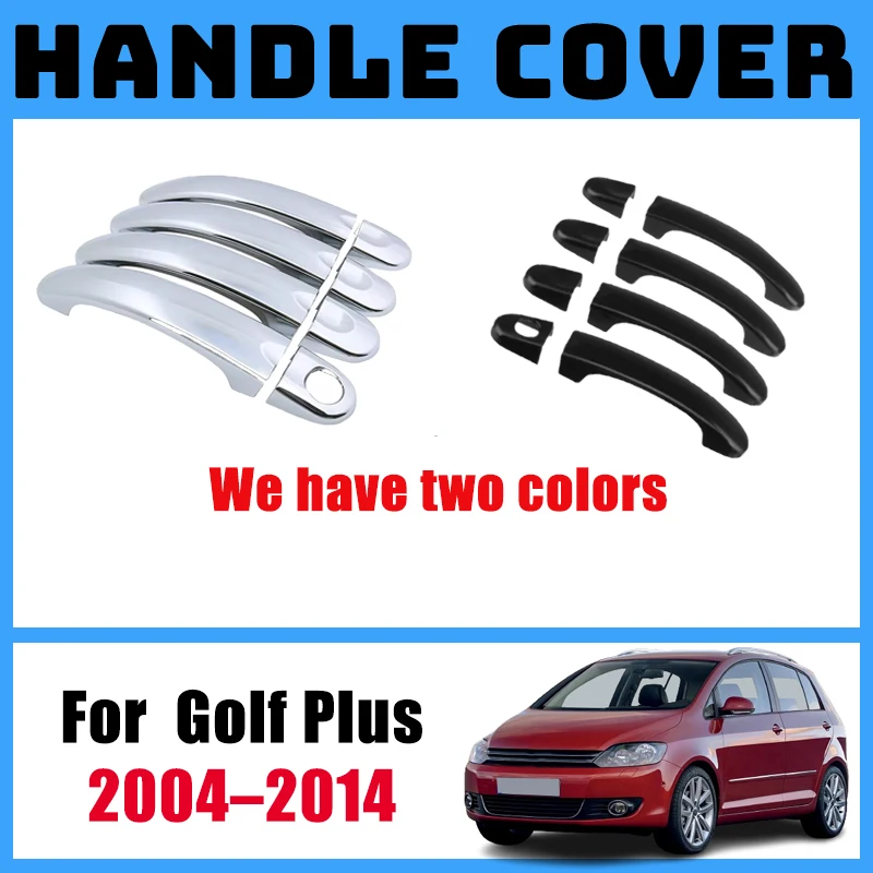 

Door Handle Cover Sticker Trim For Volkswagen VW Golf Plus SE CrossGolf 2004-2014 2009 Car-Styling Accessories Cover Auto Parts
