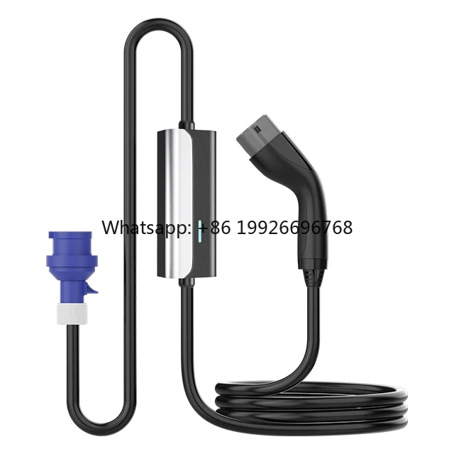 

New JET Portable Type 2 7.4kW WiFi 32A 1 Phase Electric Vehicle Charger