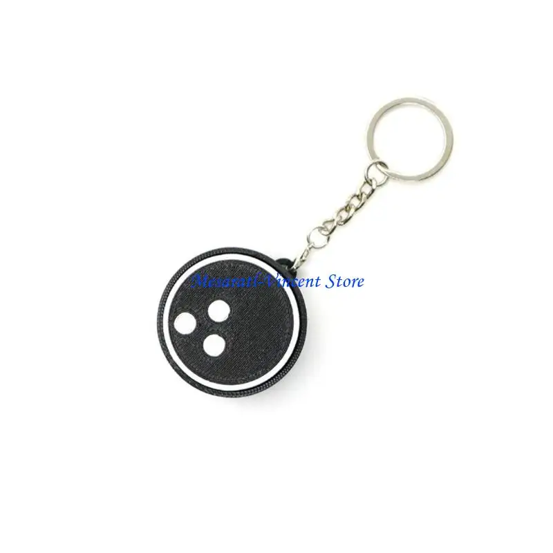 A70F Portable Bubble Popper Fidgets Sensory Holder Keychain For Office Desk Decoration