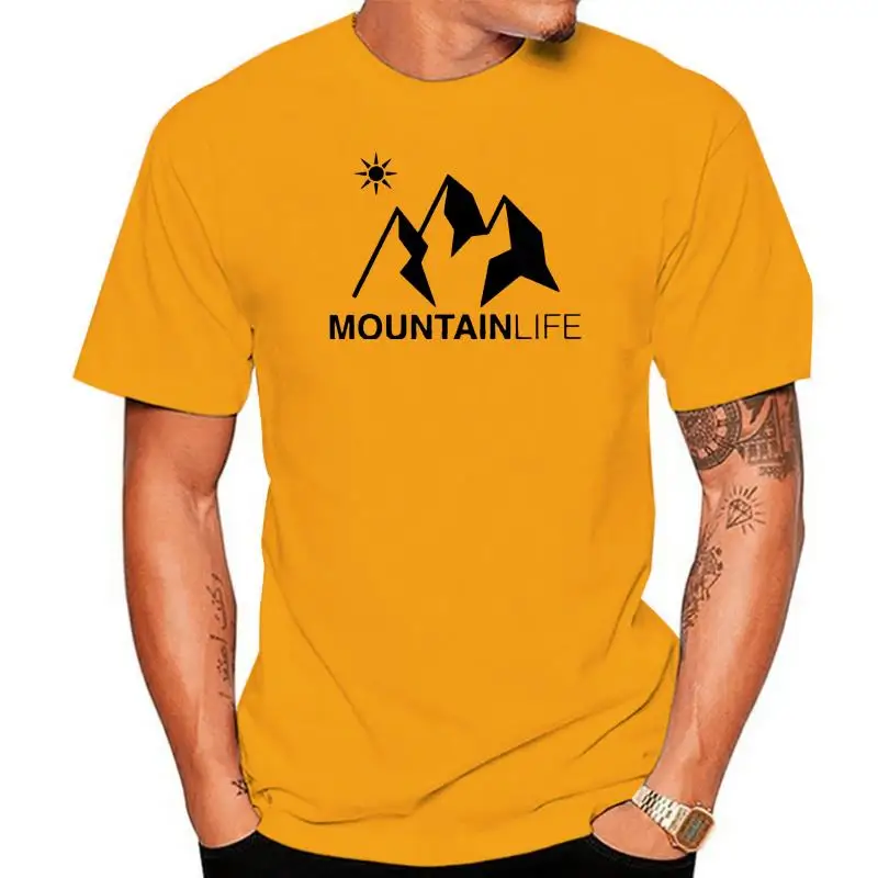 NEW Tee Shirt Mountain Life BIO Montagne Ski Snow Snowboard Climb Escalade Sport