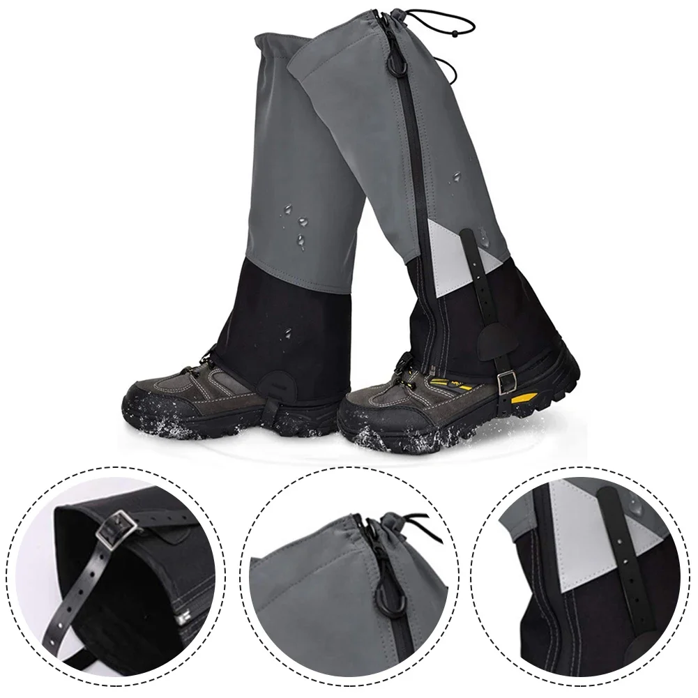 Trouser Legs Gaiters Cover Trimming Grass Waterproof Boots Covers Climbing Fishing Hiking Mountaineering 1 Pair