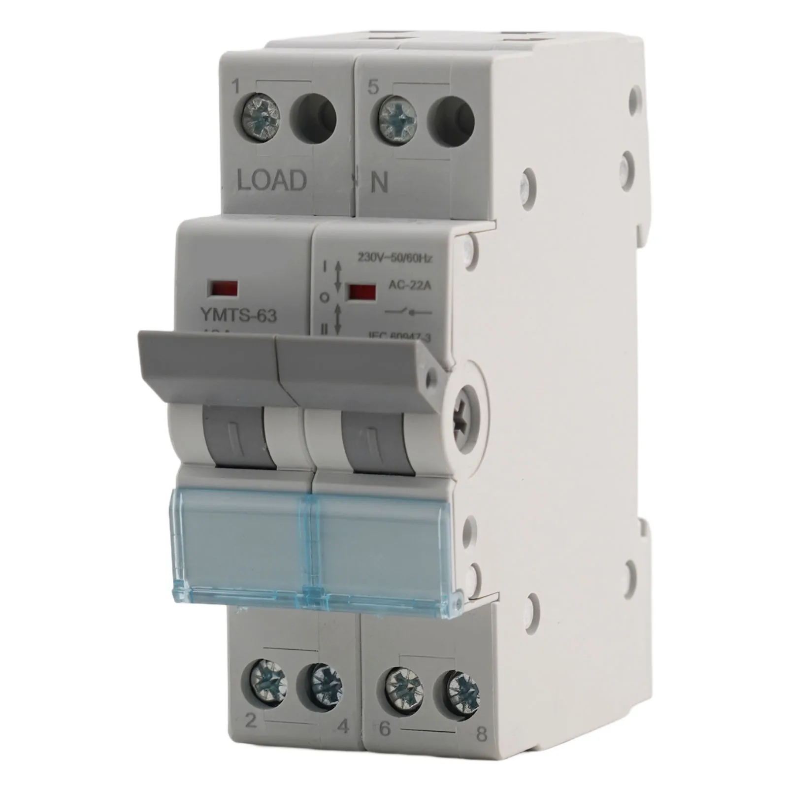 For Grid And Generator AC Isolator Switch Dual Power Transfer Switch Easy Manual Conversion Flame-retardant Housing