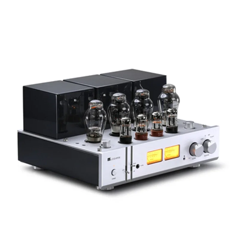 M-030 Muzishare x9 Combined Single Ended Class A Vacuum Tube Machine Power Amplifier 300B 8W + 8W 110V / 220V