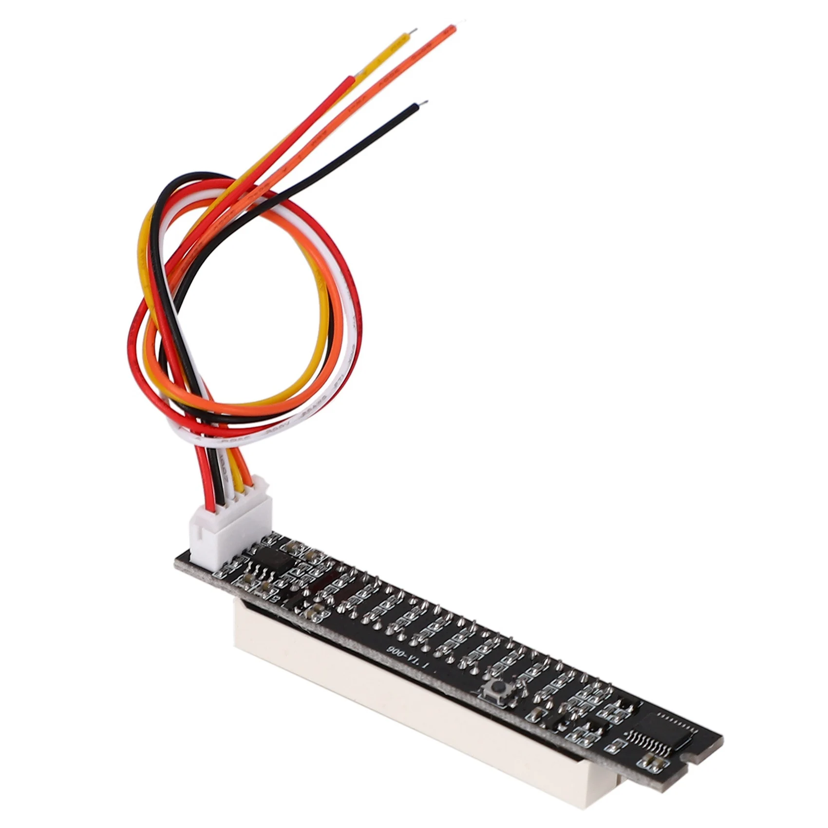 A95G 2X Mini indicador Dual de 12 niveles medidor de VU placa amplificadora estéreo placa de velocidad de luz ajustable