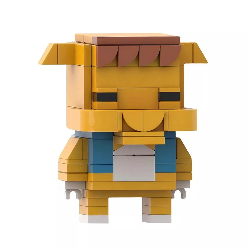 Bricklink Ideas Game Animals Crossing Action Figure Brickheadz Sets Tom Nook Isabelle Able Leif Building Blocks Kid Toys Gift