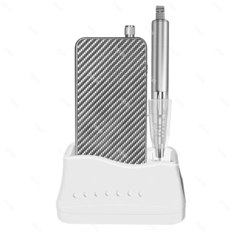 Brushless nail drill - portable rechargeable electric manicure file - professional salon-grade dead skin remover - cordless