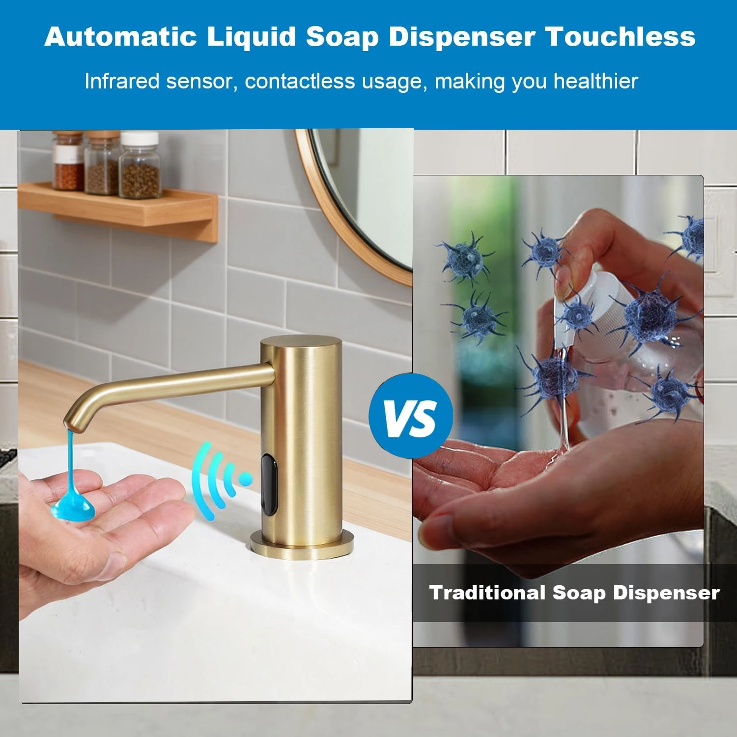 ZAPPO Touchless Automatische Z - Automatic Soap Dispenser Kitchen Sink recensie en prijs
