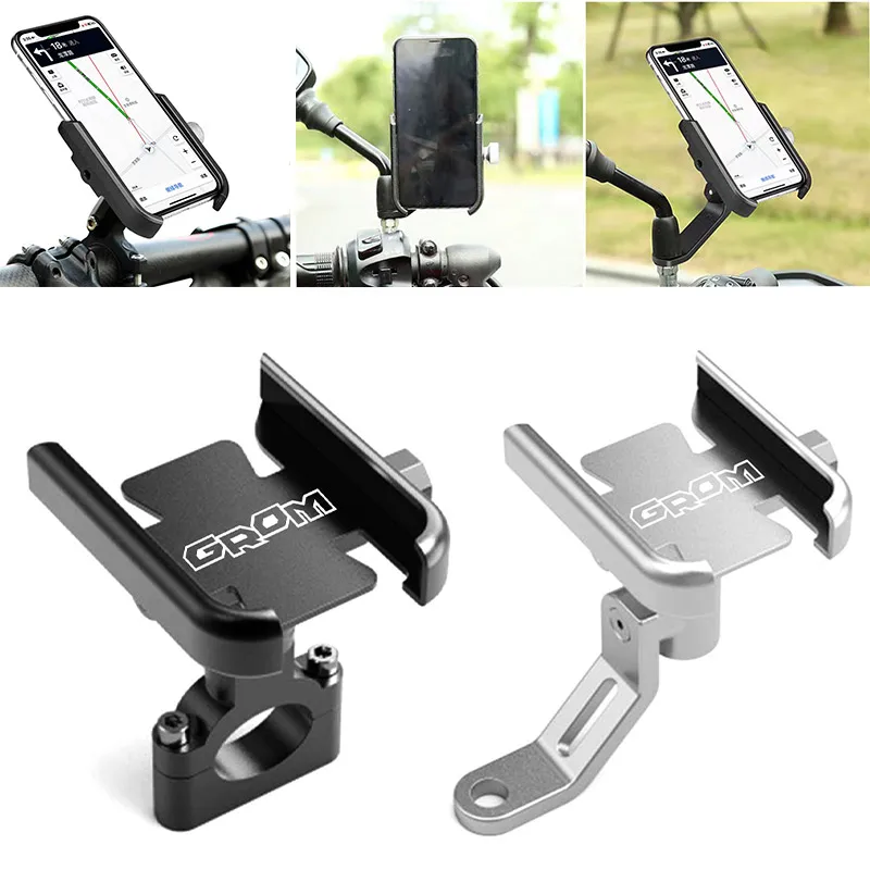 

Motorcycle Accessories handlebar Mobile Phone Holder GPS stand bracket For HONDA GROM MSX125 MSX 125